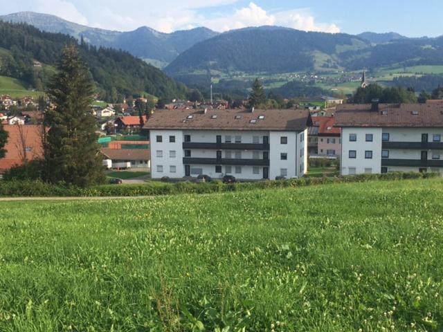 Ferienwohnung Bergklang - Teilnahme An Oberstaufen Plus Buitenkant foto